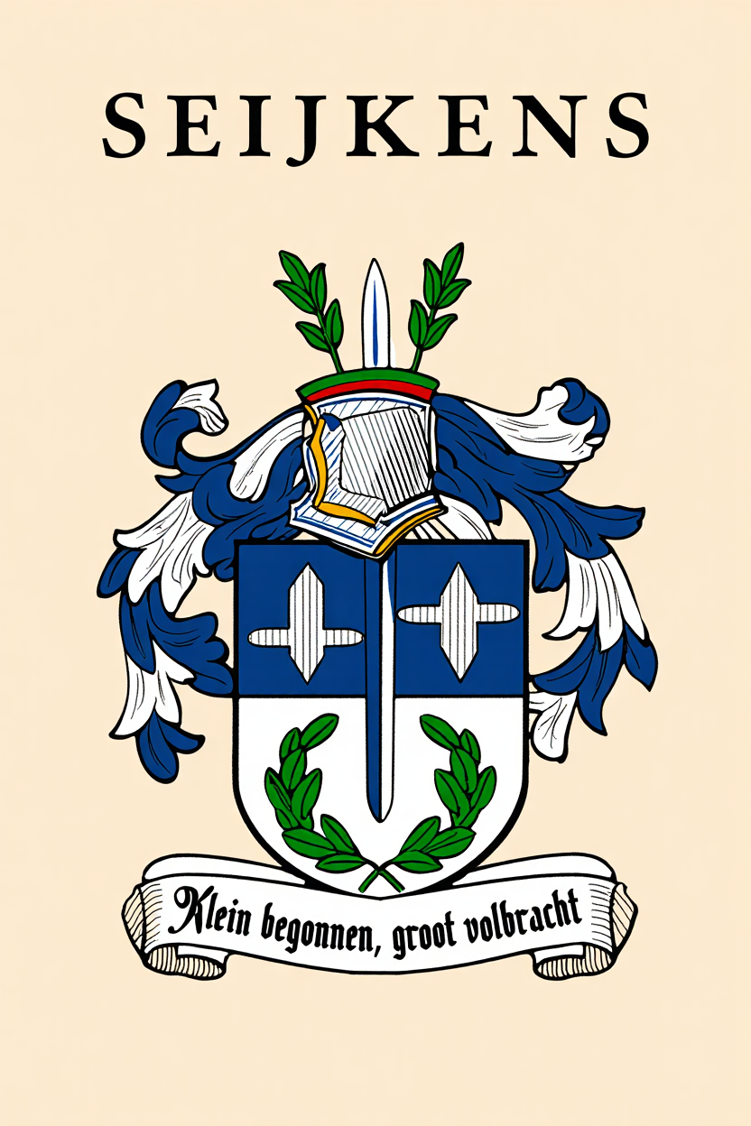Familiewapen van de achternaam SEIJKENS