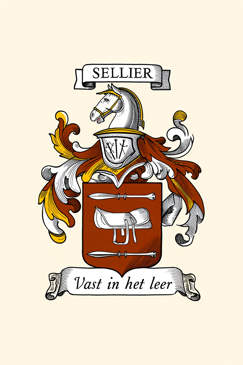 Familiewapen van de achternaam SELLIER