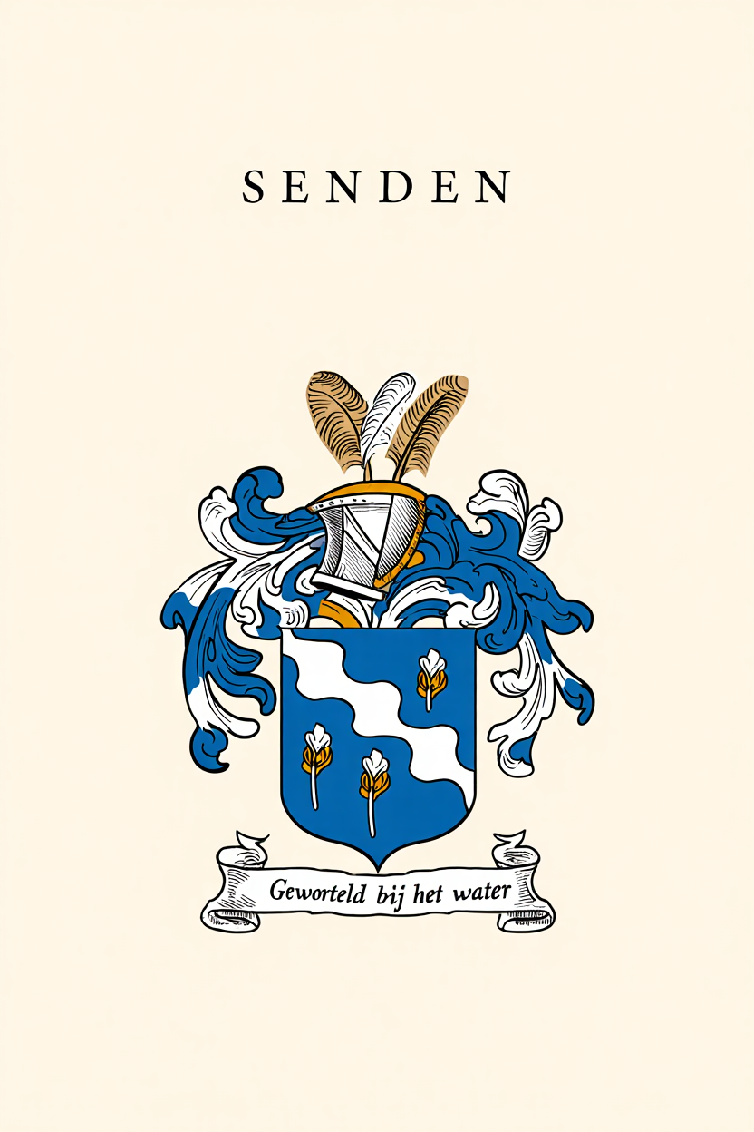 Familiewapen van de achternaam SENDEN