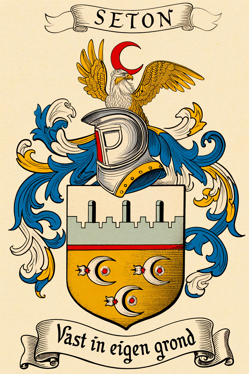 Familiewapen van de achternaam SETON
