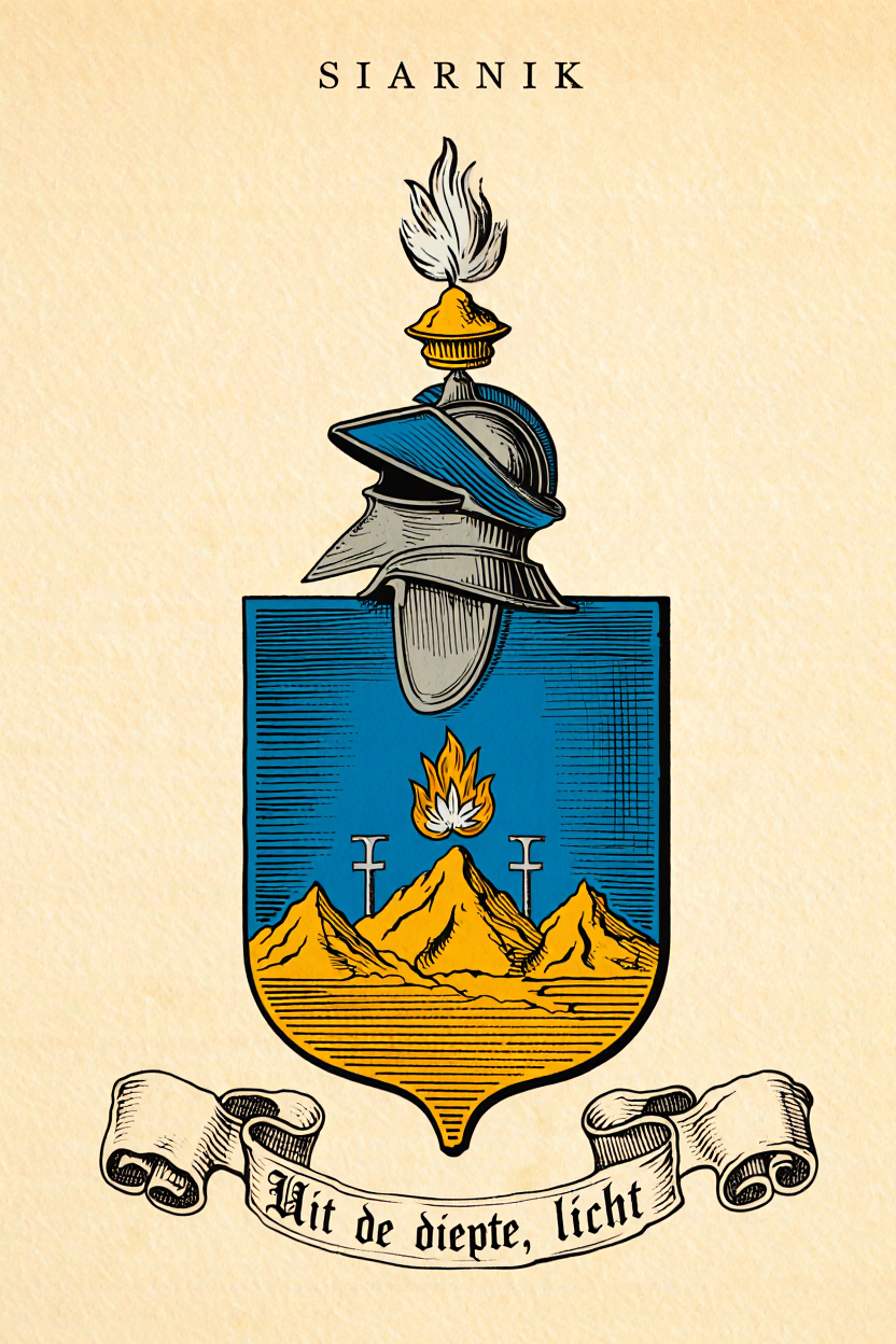 Familiewapen van de achternaam SIARNIK (vergrendeld)