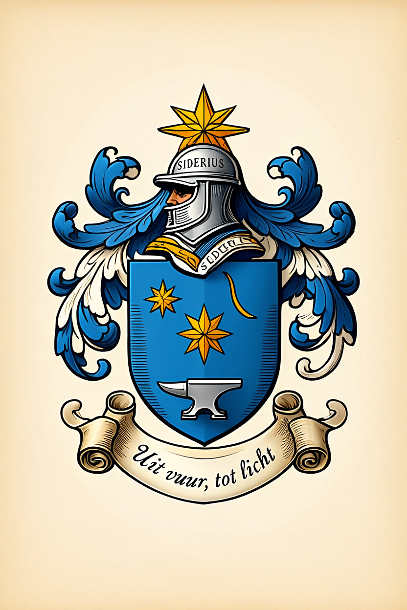 Familiewapen van de achternaam SIDERIUS