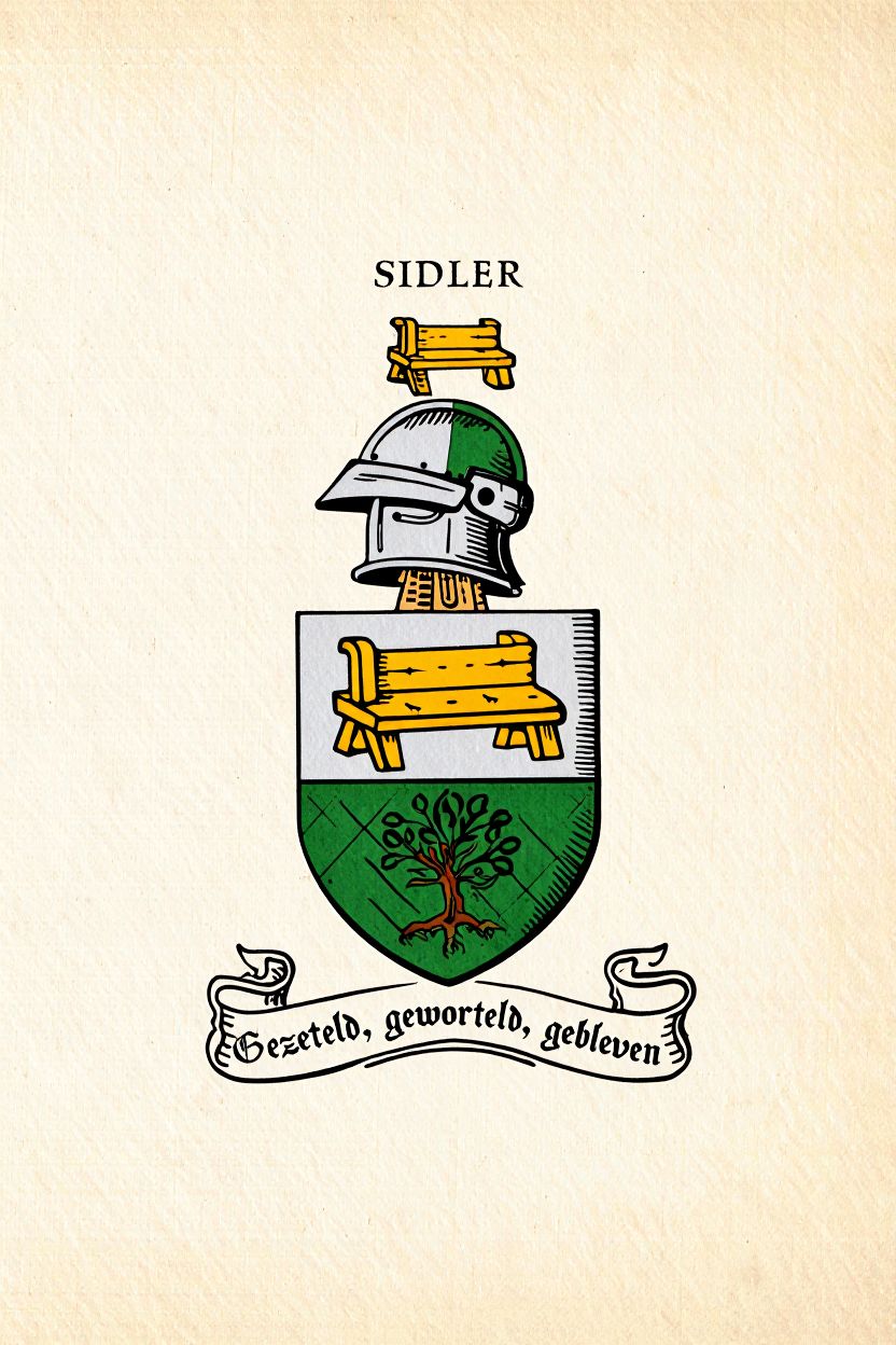 Familiewapen van de achternaam SIDLER