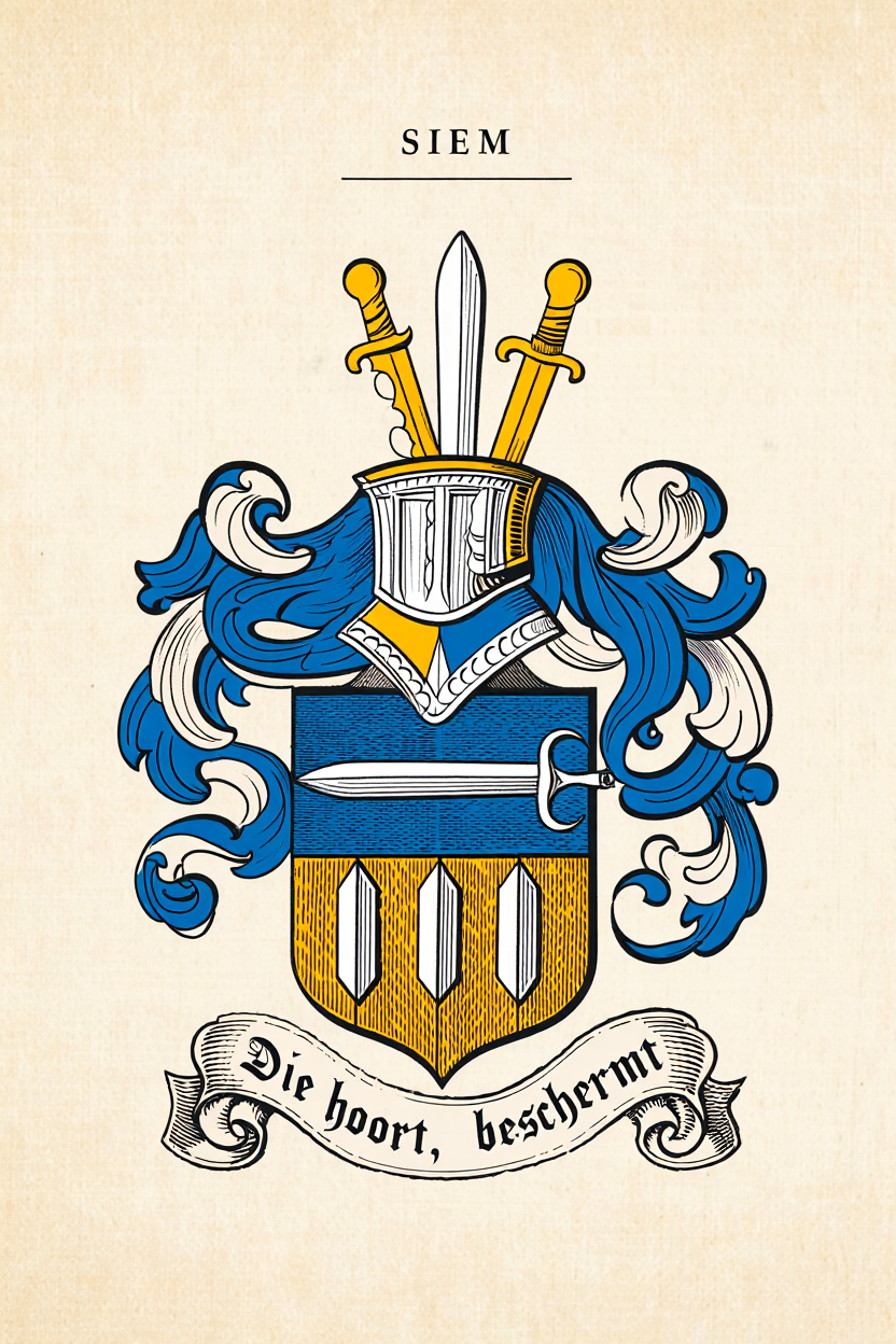 Familiewapen van de achternaam SIEM