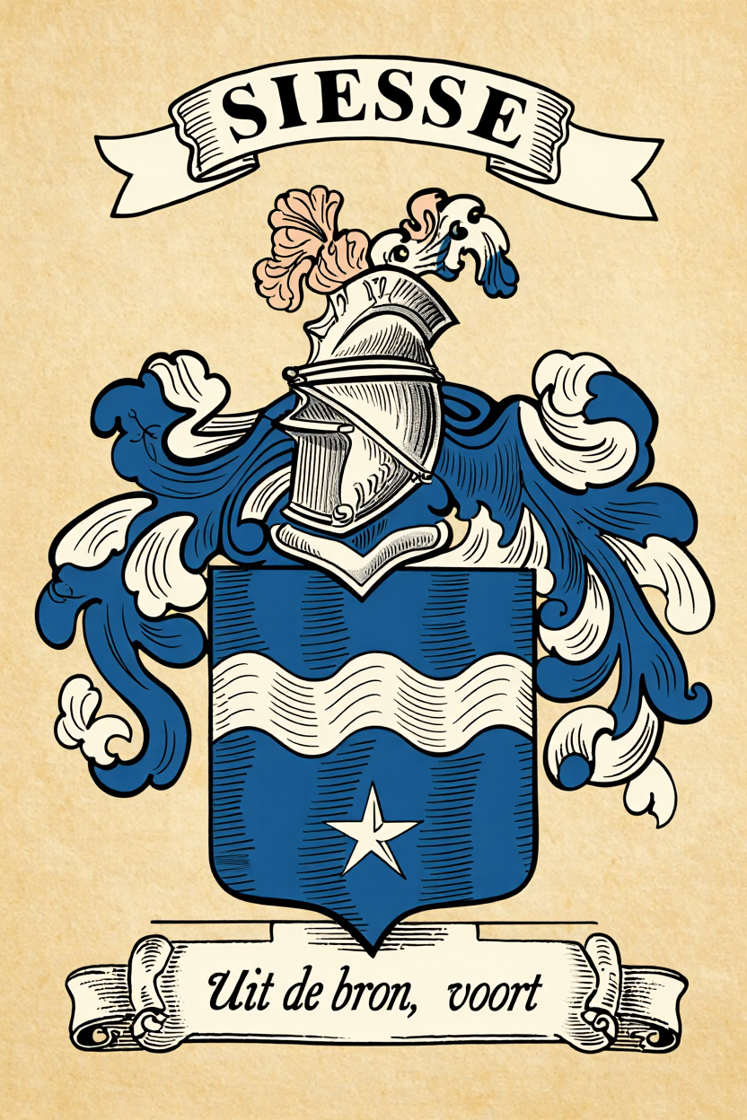 Familiewapen van de achternaam SIESSE
