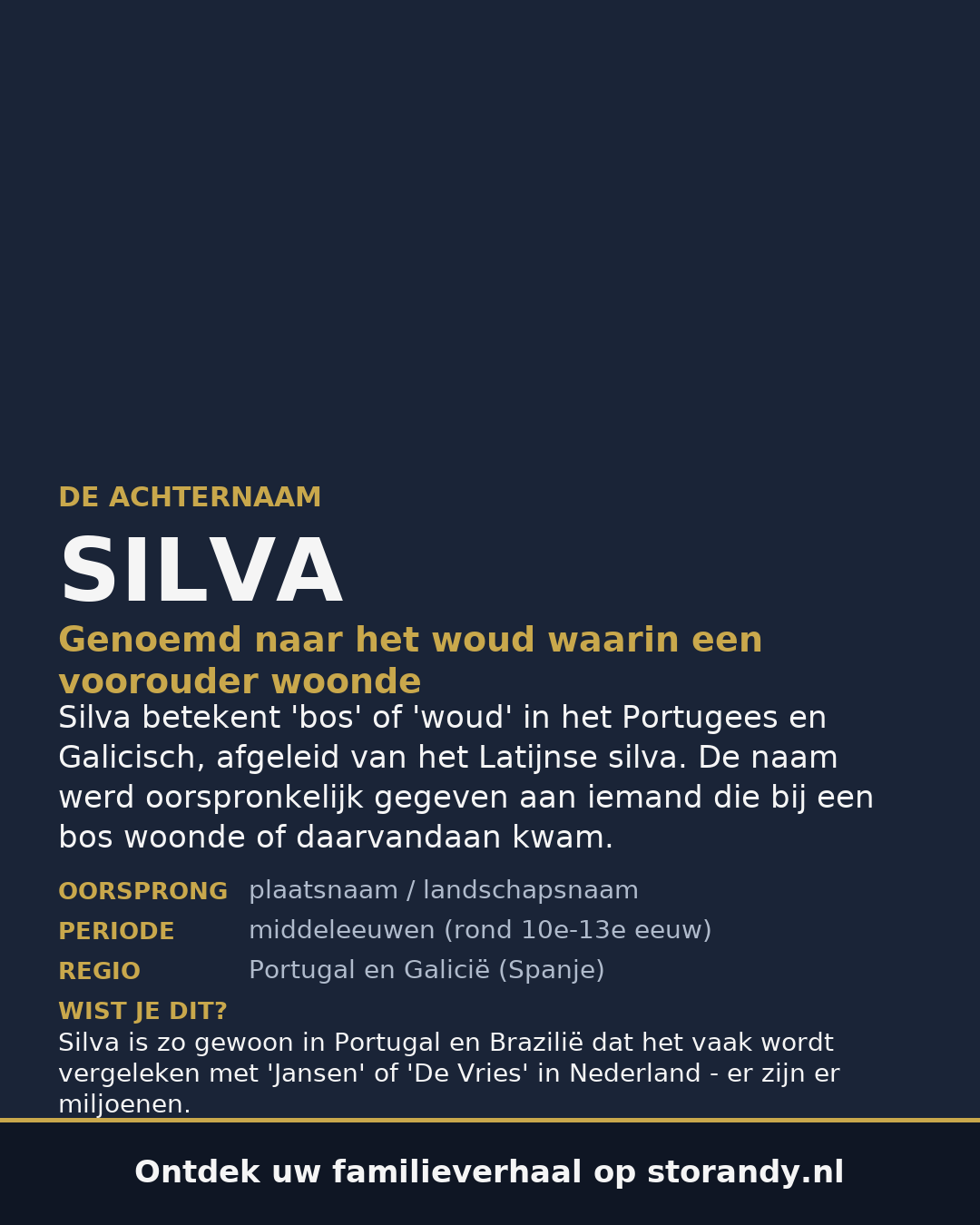 Familiewapen van de achternaam SILVA