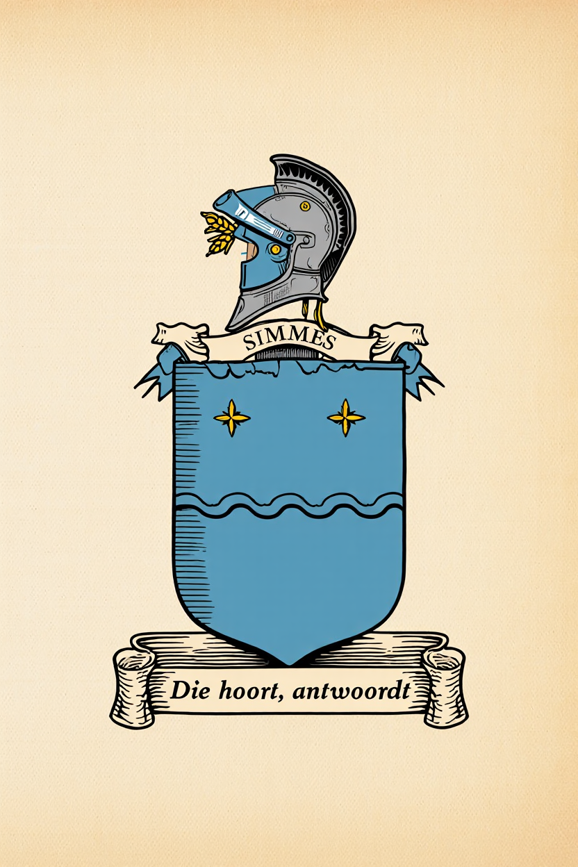 Familiewapen van de achternaam SIMMES