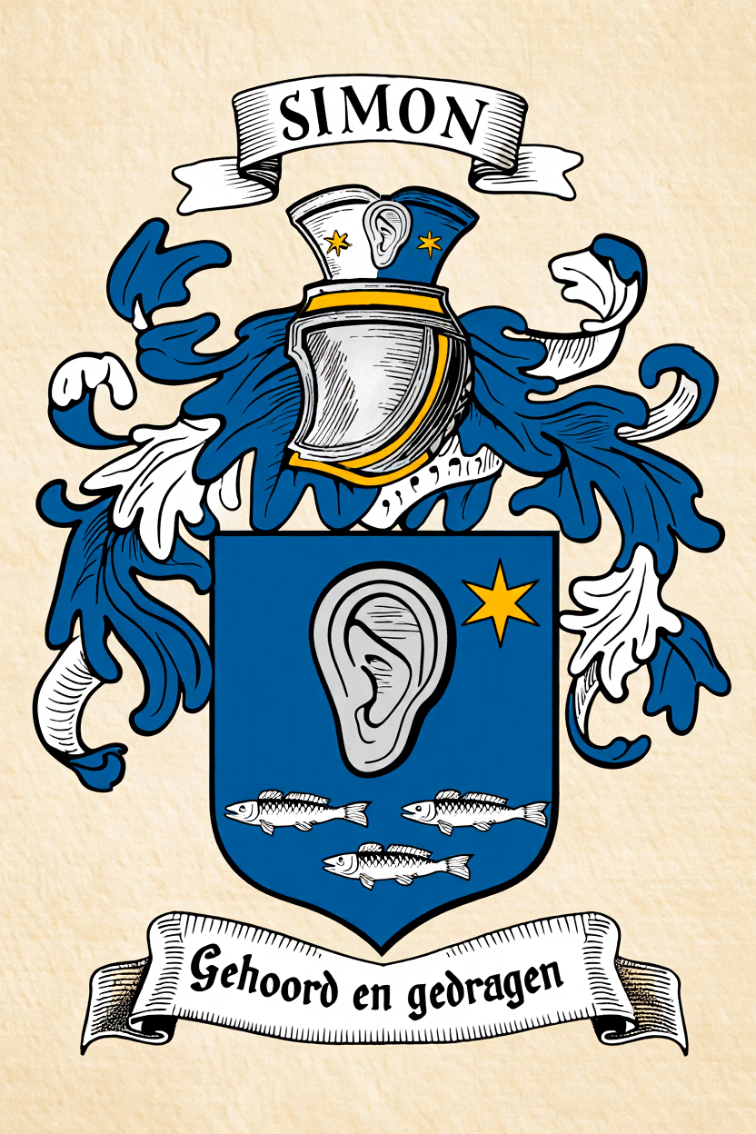 Familiewapen van de achternaam SIMON