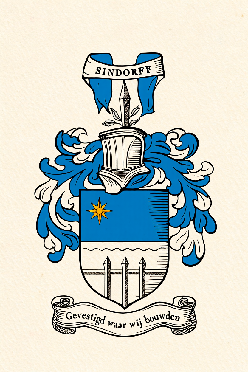 Familiewapen van de achternaam SINDORFF