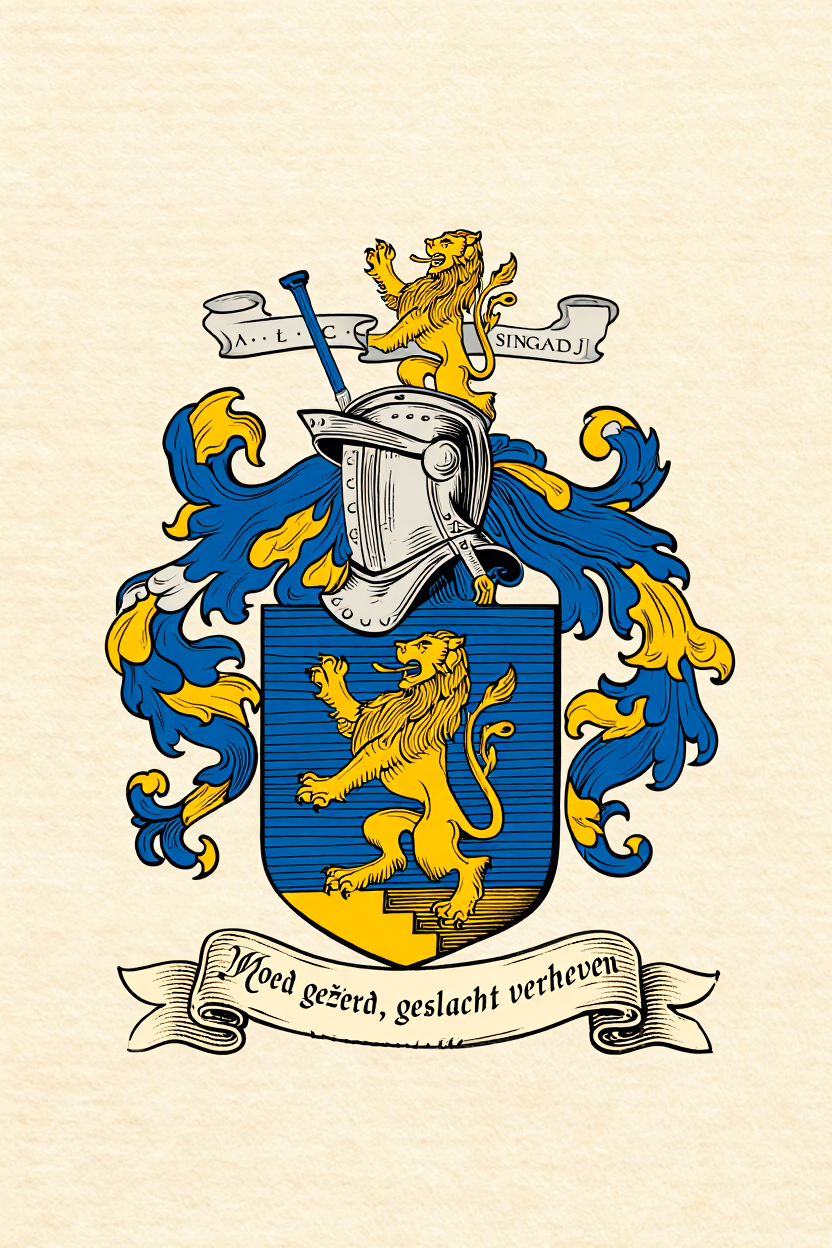 Familiewapen van de achternaam SINGADJI