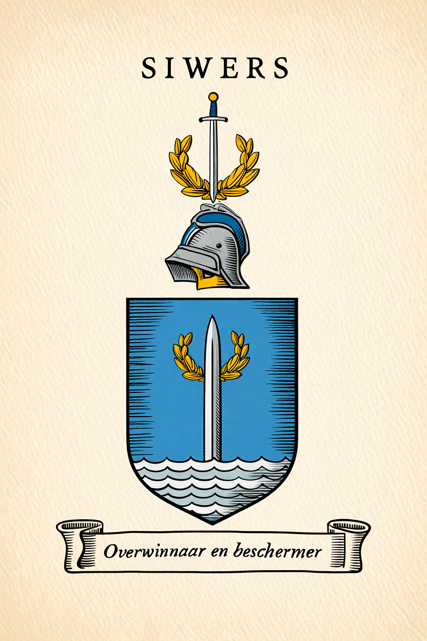 Familiewapen van de achternaam SIWERS