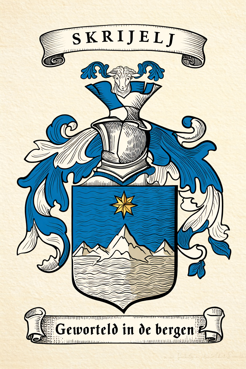 Familiewapen van de achternaam SKRIJELJ