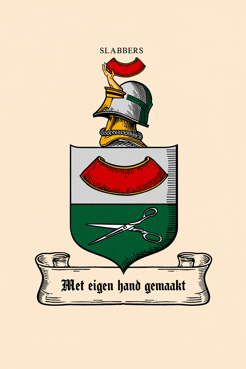 Familiewapen van de achternaam SLABBERS