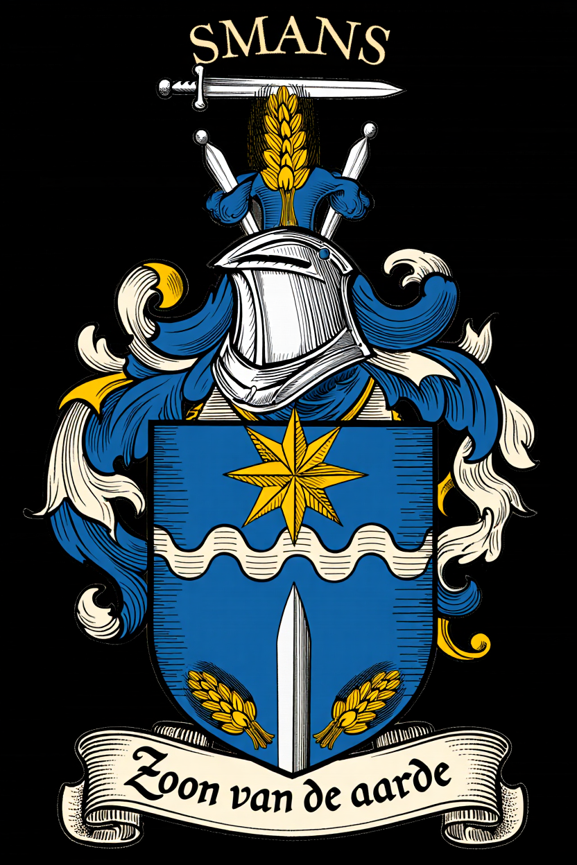 Familiewapen van de achternaam SMANS