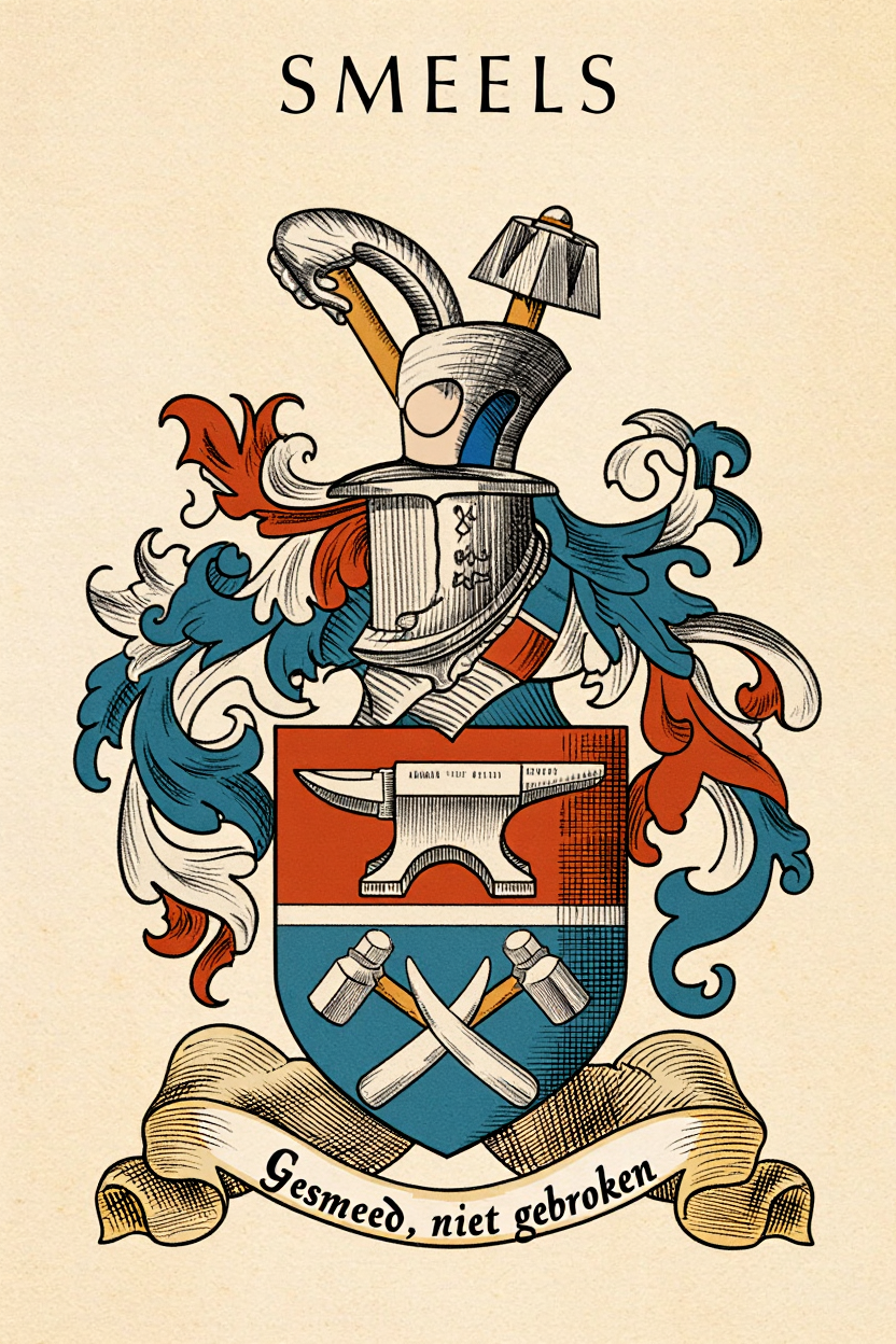 Familiewapen van de achternaam SMEELS