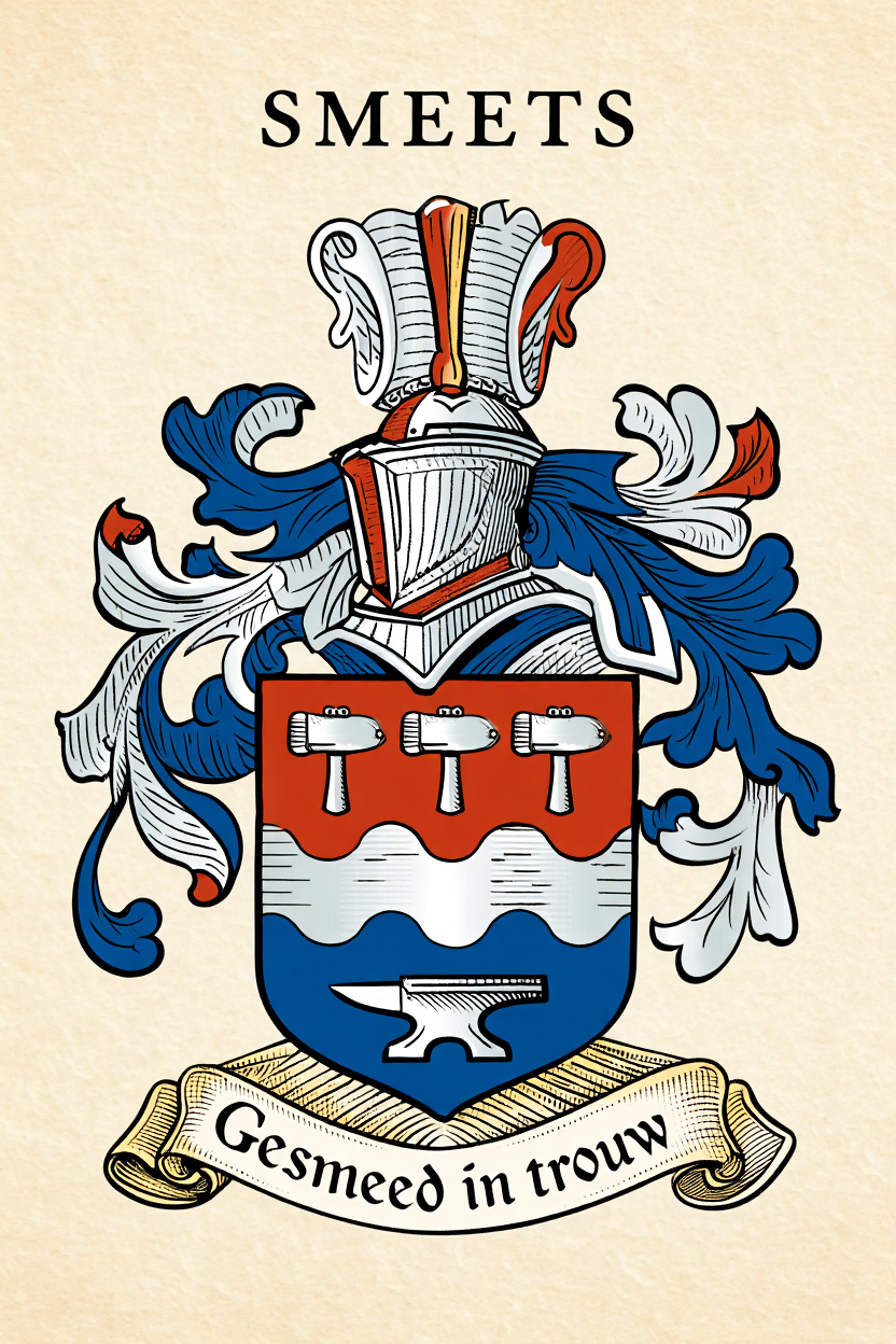 Familiewapen van de achternaam SMEETS