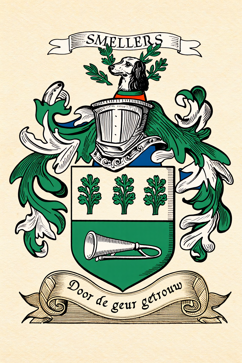 Familiewapen van de achternaam SMELLERS