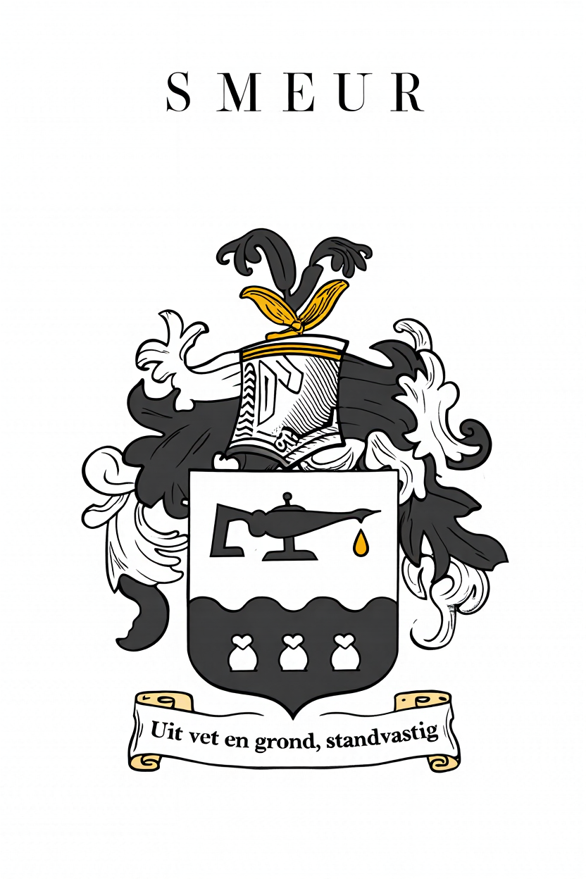 Familiewapen van de achternaam SMEUR