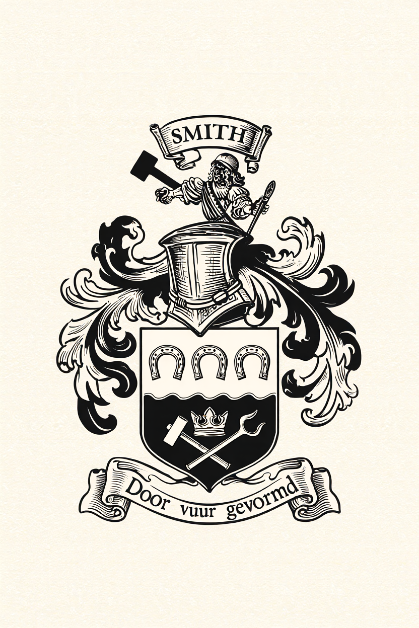 Familiewapen van de achternaam SMITH