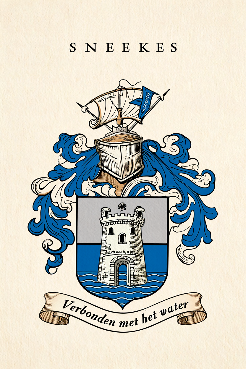 Familiewapen van de achternaam SNEEKES