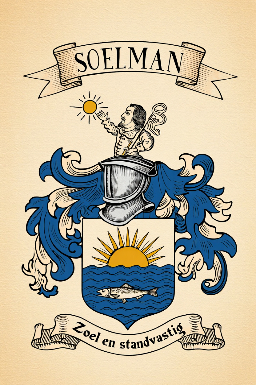 Familiewapen van de achternaam SOELMAN