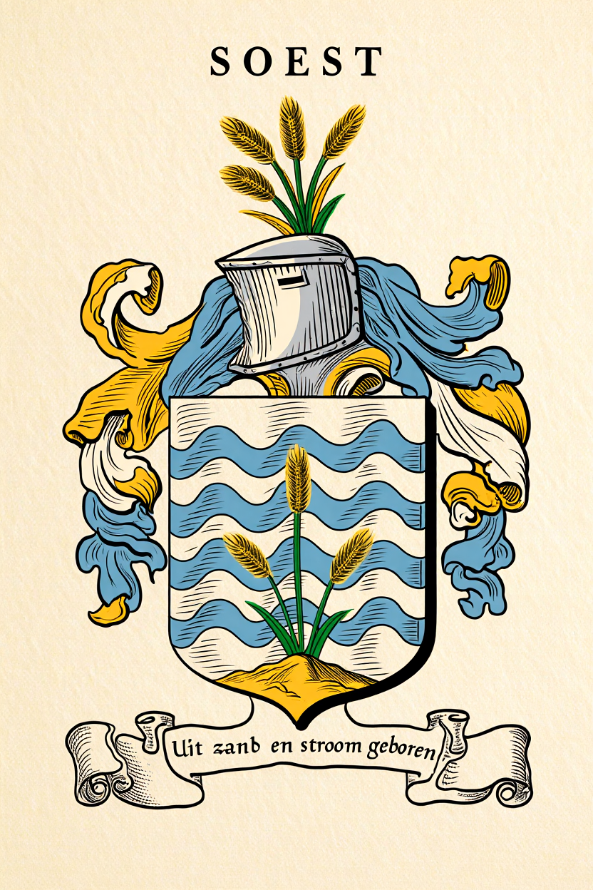 Familiewapen van de achternaam SOEST