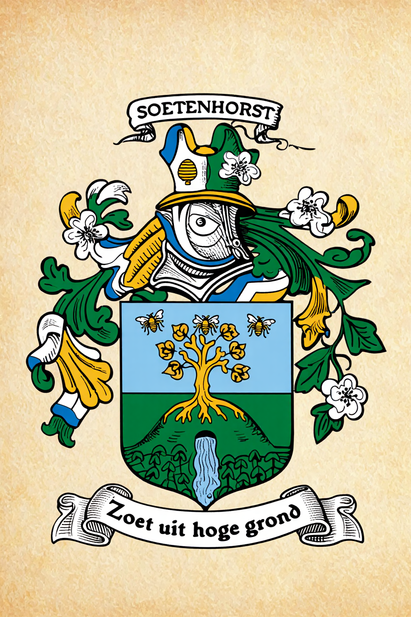 Familiewapen van de achternaam SOETENHORST