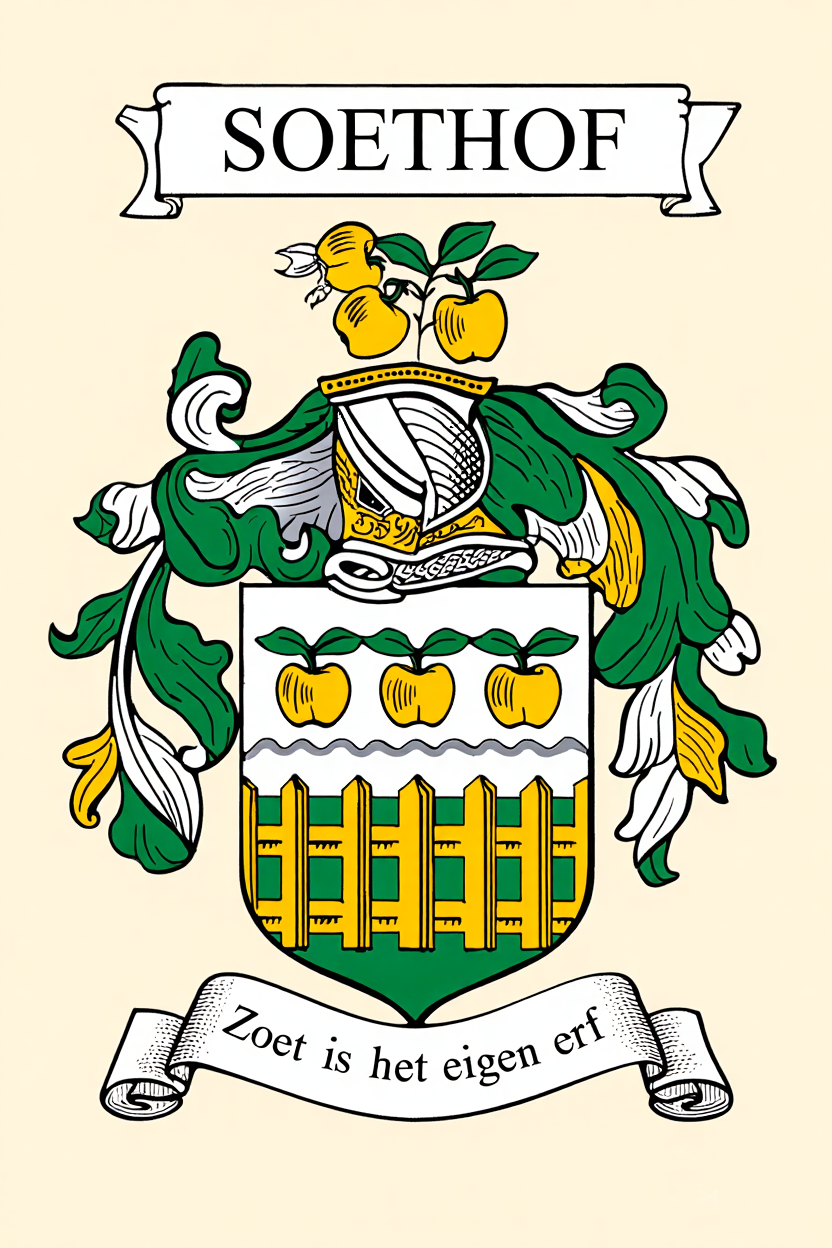 Familiewapen van de achternaam SOETHOF