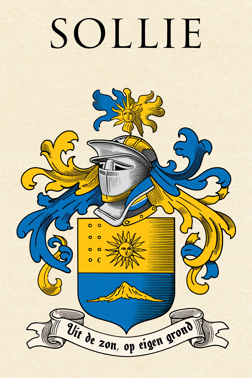 Familiewapen van de achternaam SOLLIE