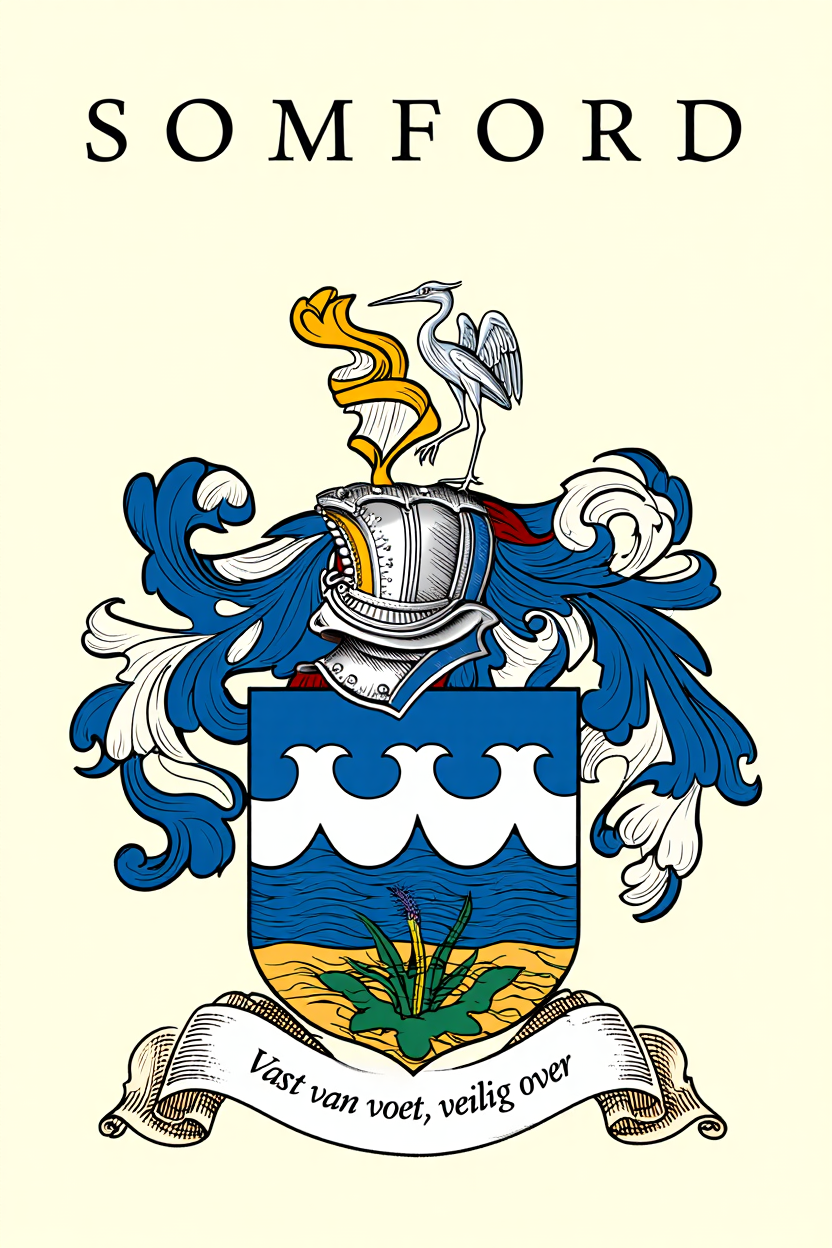 Familiewapen van de achternaam SOMFORD
