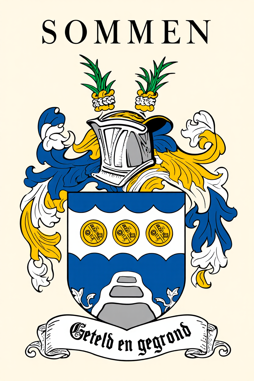 Familiewapen van de achternaam SOMMEN