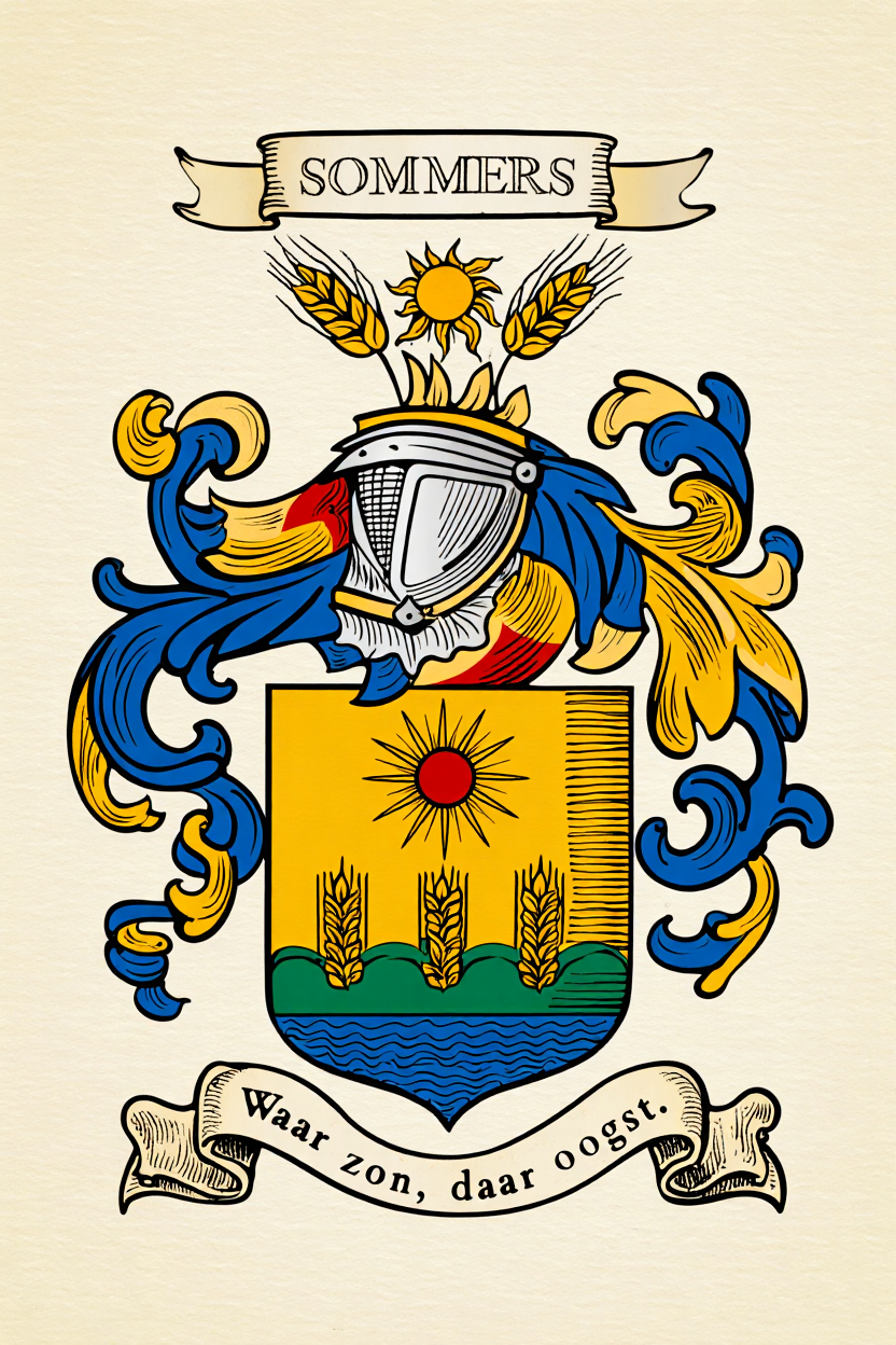 Familiewapen van de achternaam SOMMERS