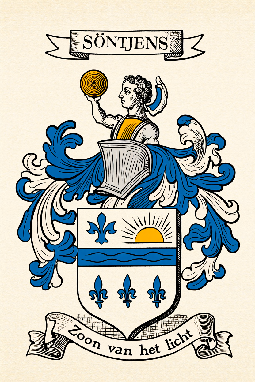 Familiewapen van de achternaam SÖNTJENS