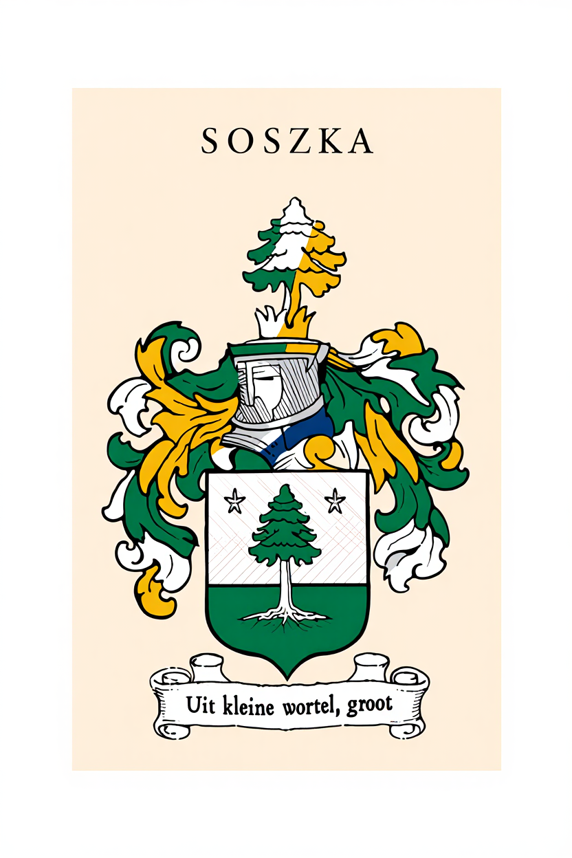 Familiewapen van de achternaam SOSZKA