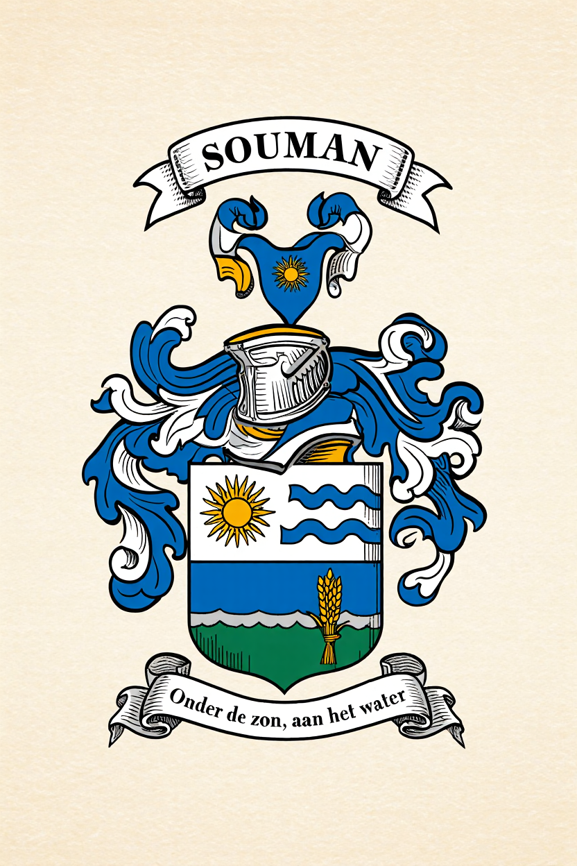 Familiewapen van de achternaam SOUMAN