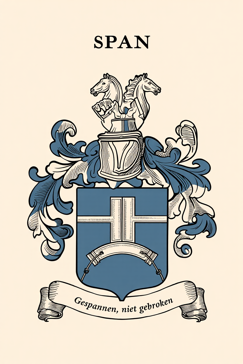 Familiewapen van de achternaam SPAN