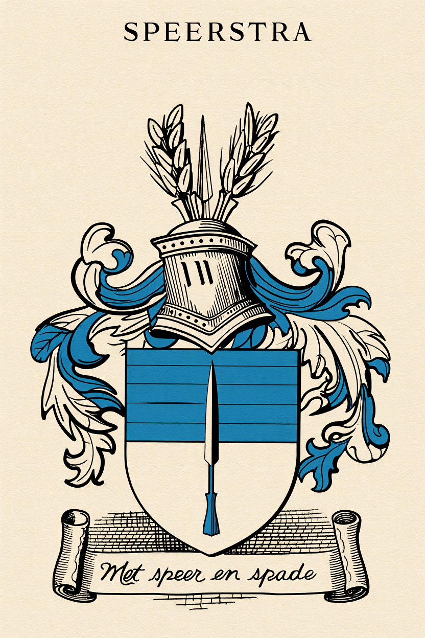 Familiewapen van de achternaam SPEERSTRA