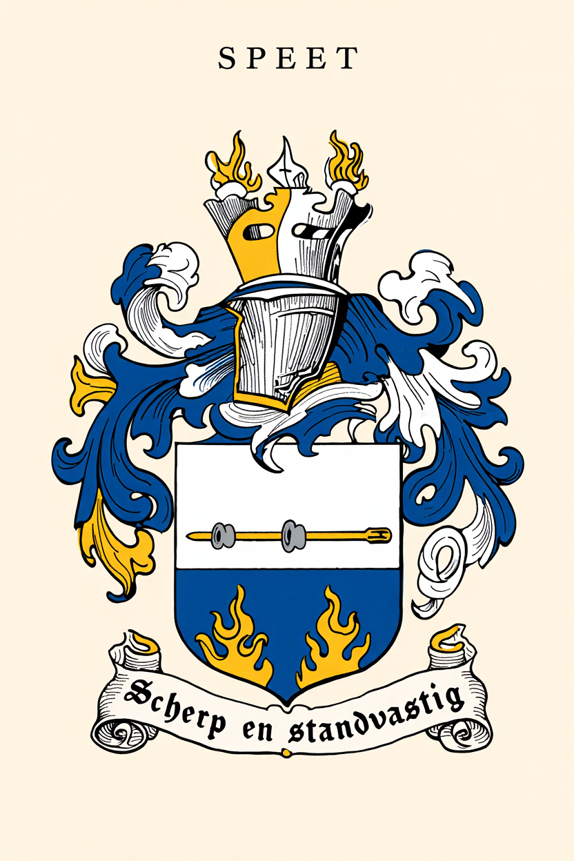 Familiewapen van de achternaam SPEET