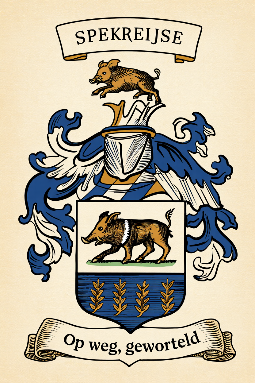 Familiewapen van de achternaam SPEKREIJSE