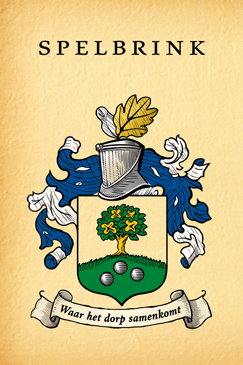 Familiewapen van de achternaam SPELBRINK
