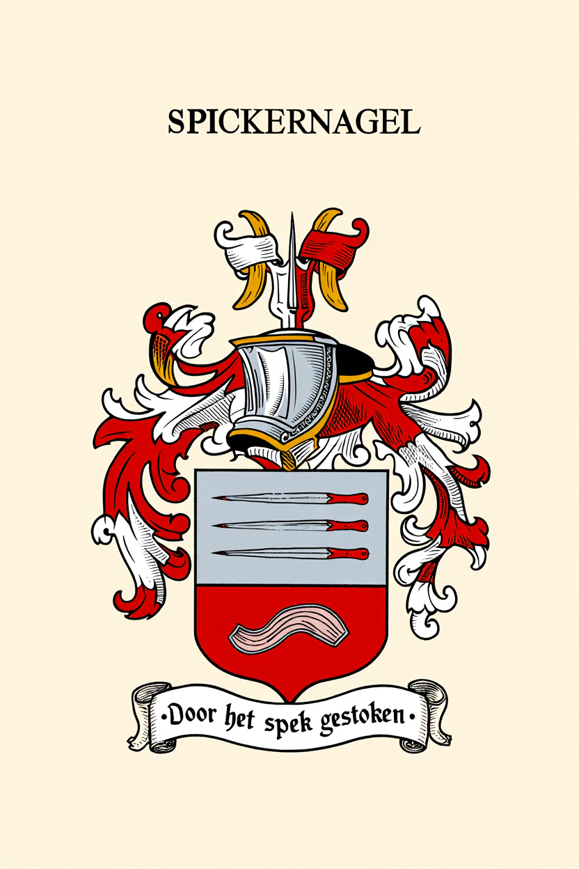 Familiewapen van de achternaam SPICKERNAGEL