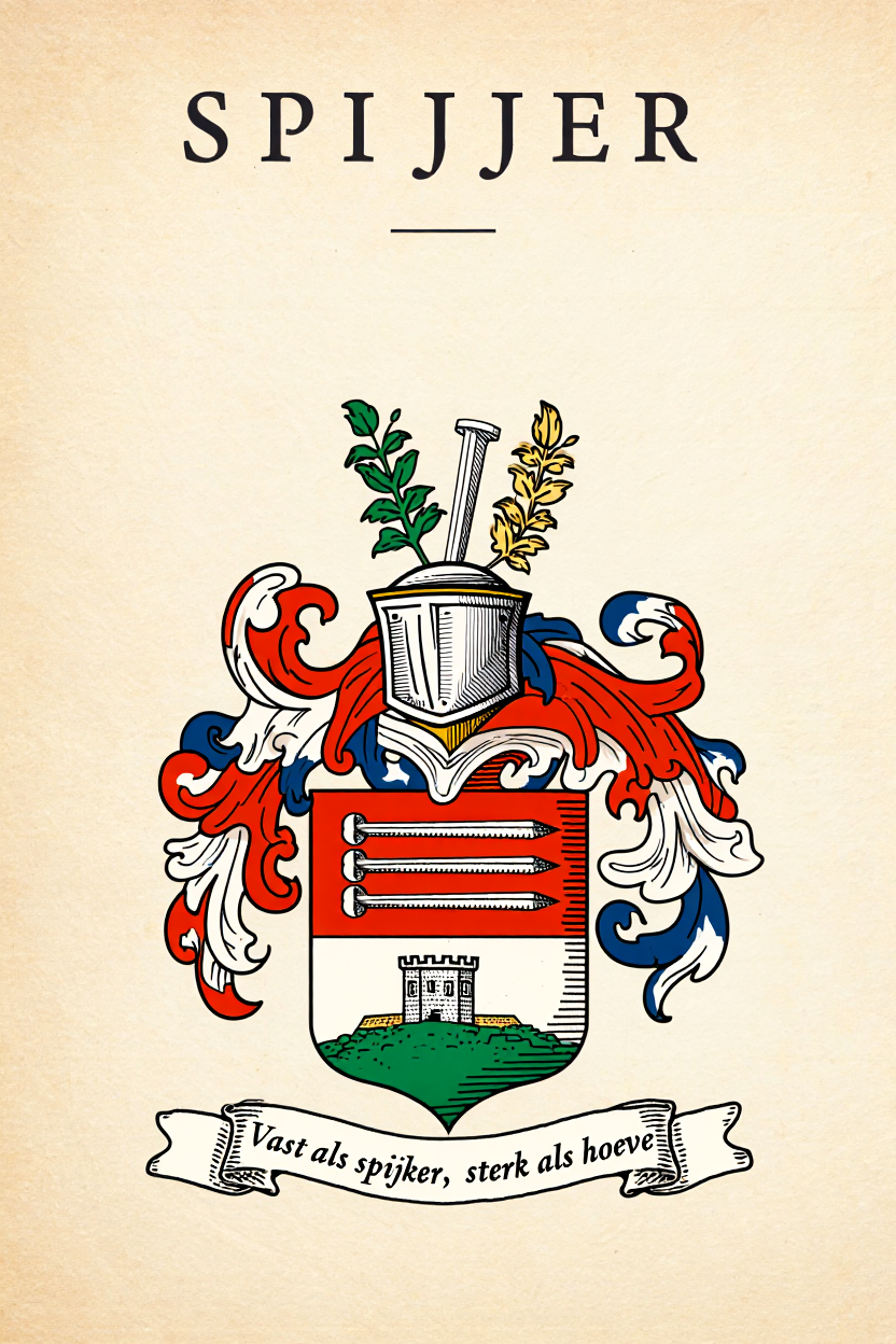 Familiewapen van de achternaam SPIJJER