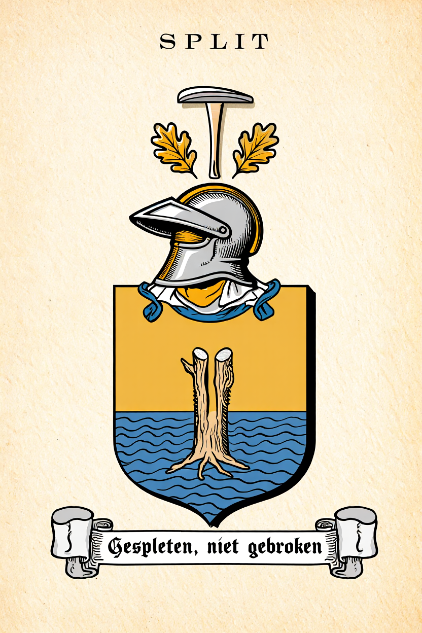 Familiewapen van de achternaam SPLIT