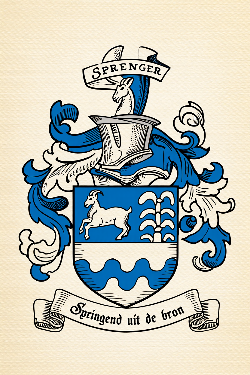 Familiewapen van de achternaam SPRENGER