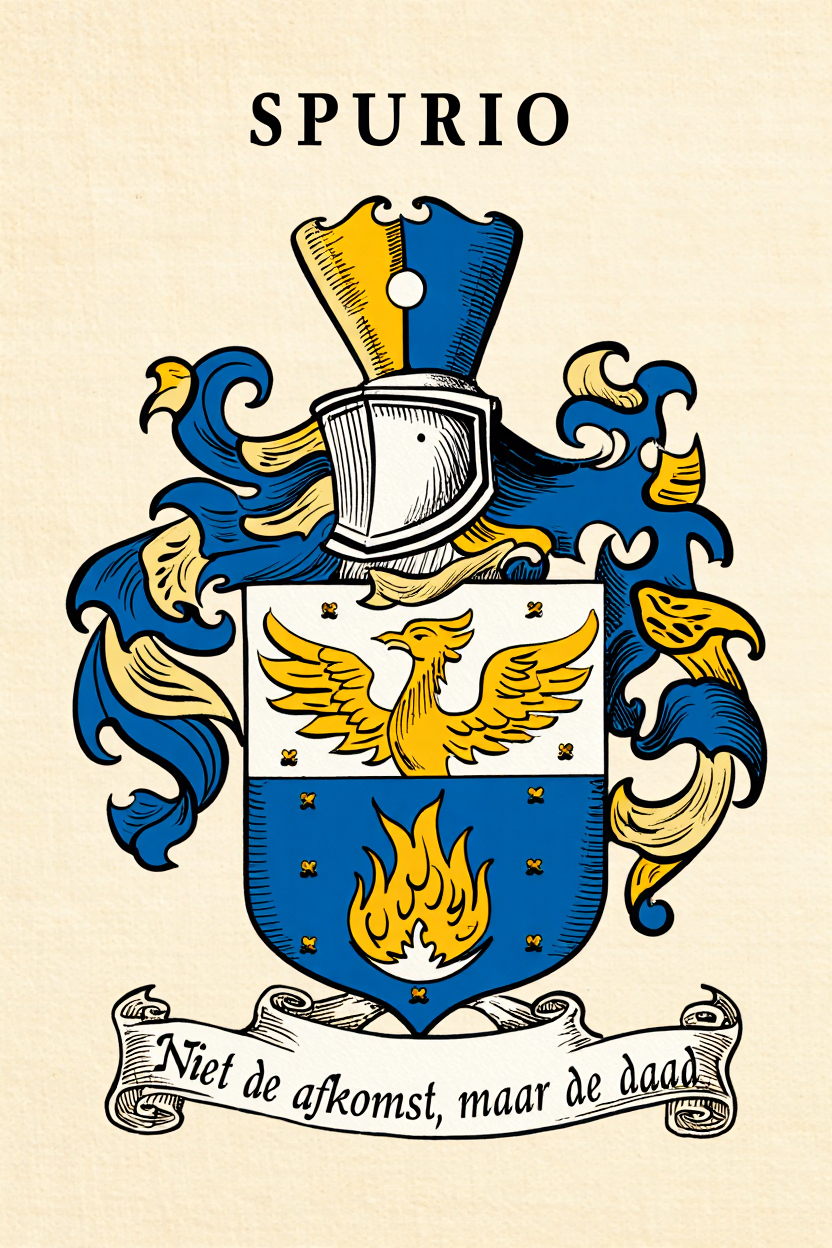 Familiewapen van de achternaam SPURIO
