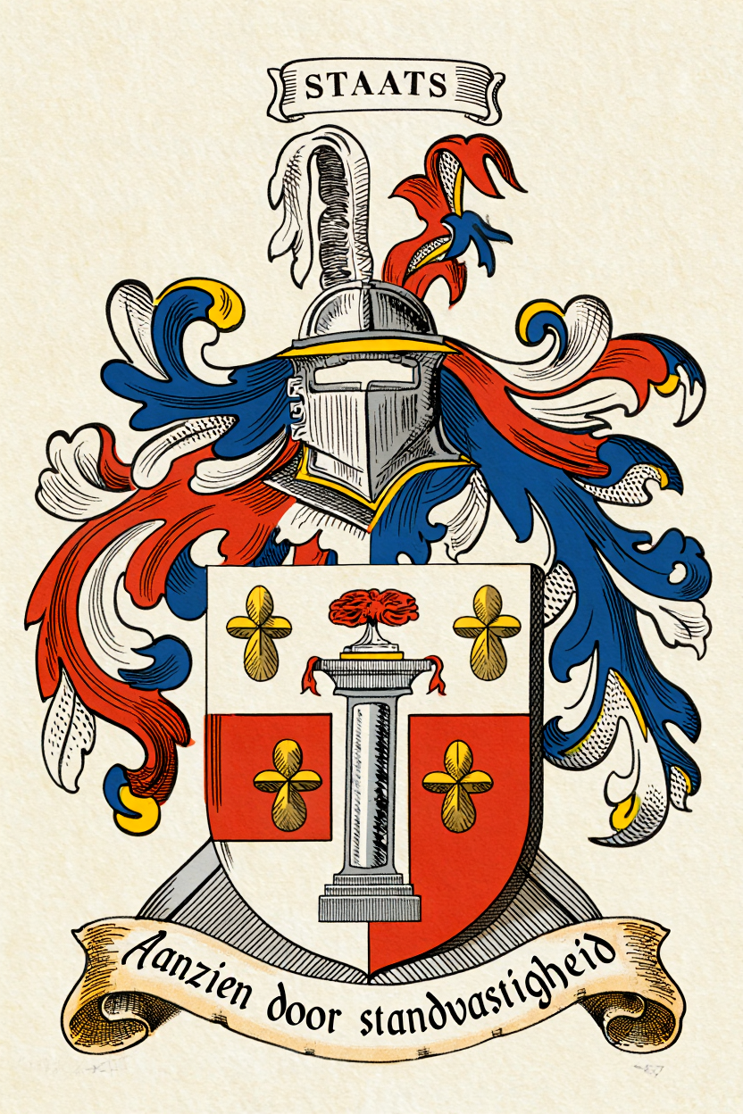 Familiewapen van de achternaam STAATS