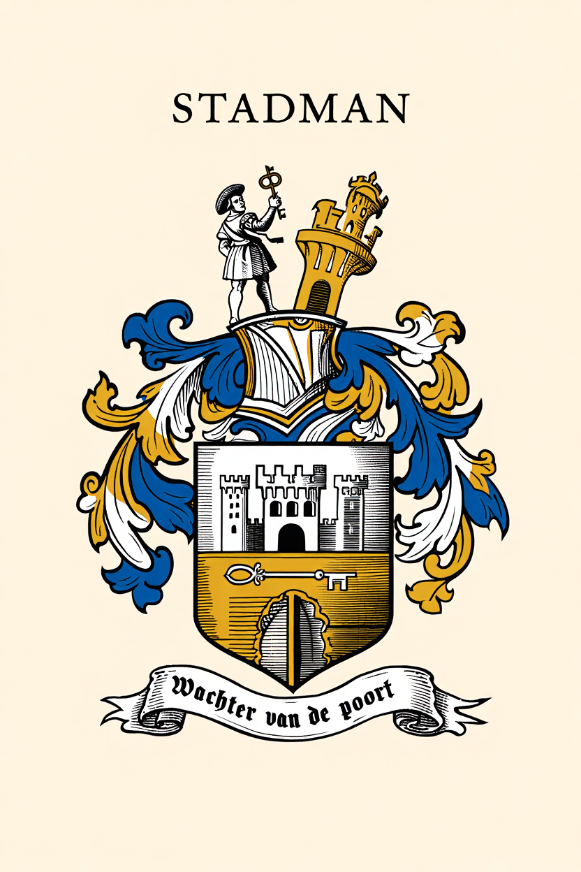 Familiewapen van de achternaam STADMAN