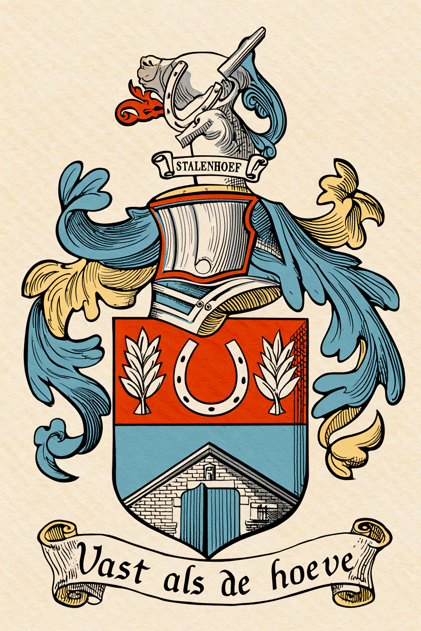 Familiewapen van de achternaam STALENHOEF