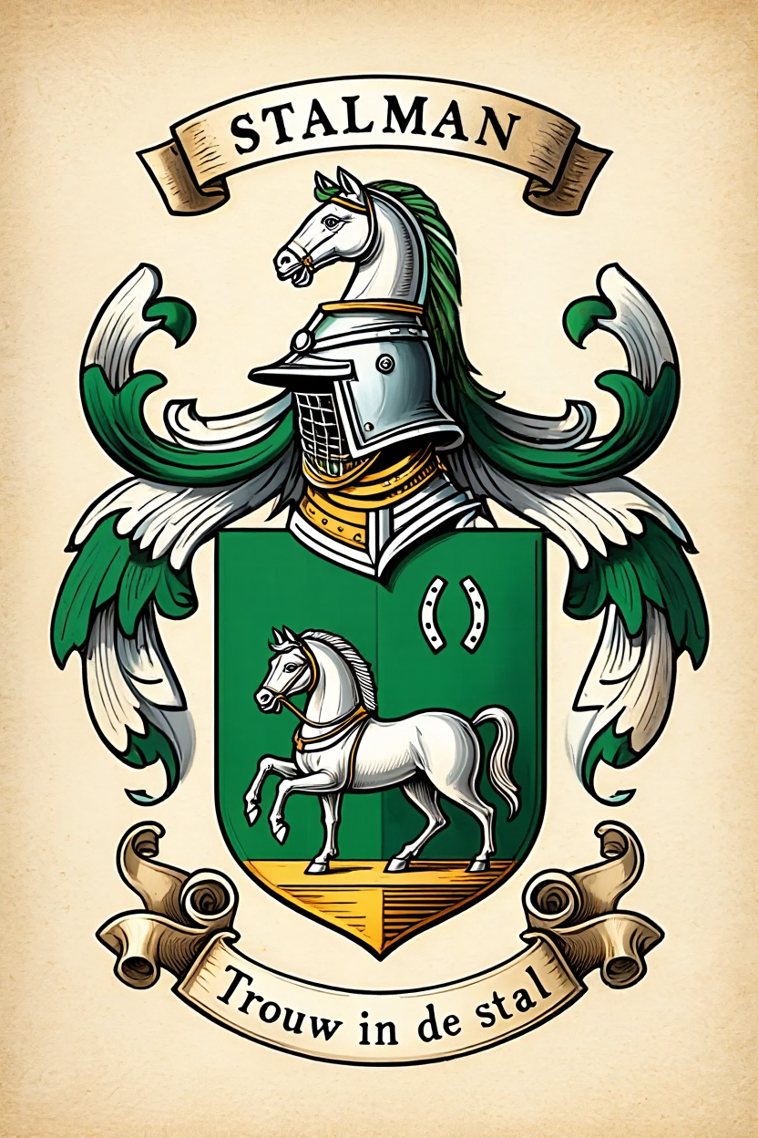 Familiewapen van de achternaam STALMAN