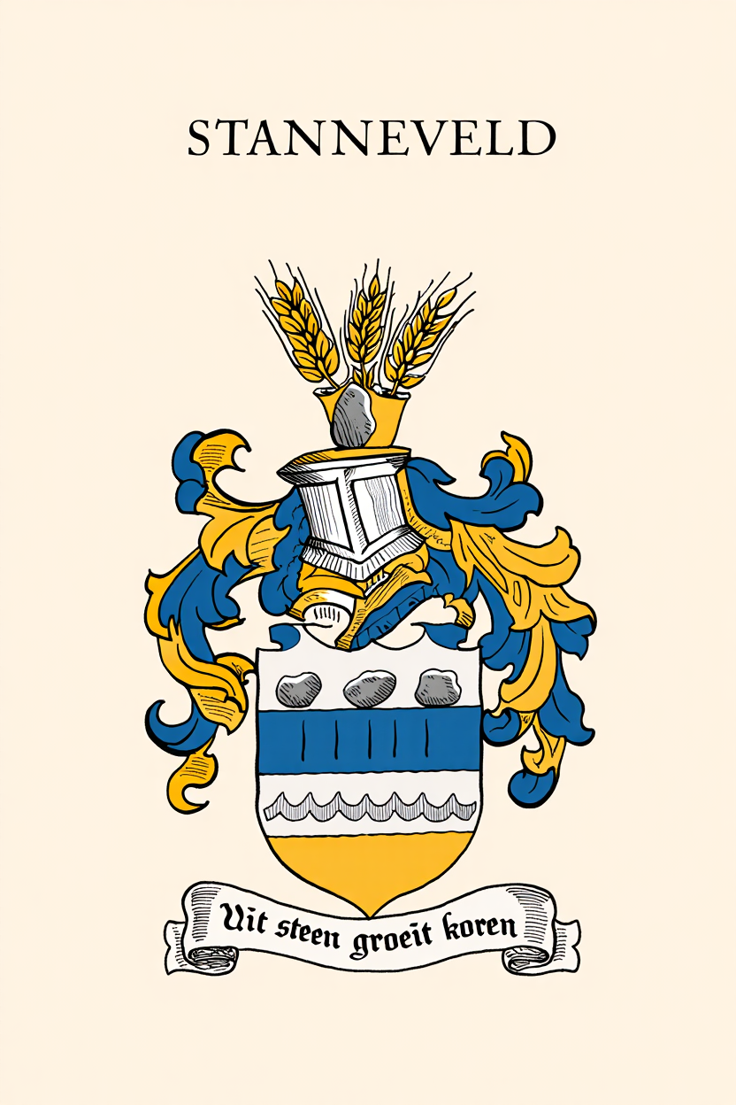 Familiewapen van de achternaam STANNEVELD